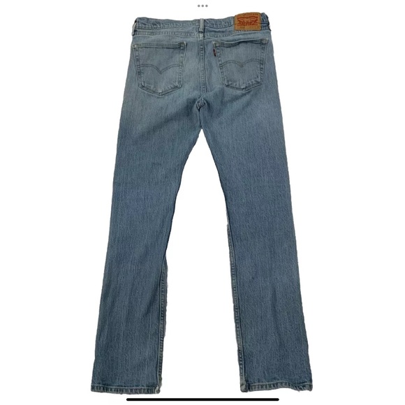 Levi's Other - Levi’s 510 Men's 32x32 Skinny Jeans Distressed White Oak Cone Denim Light Wash